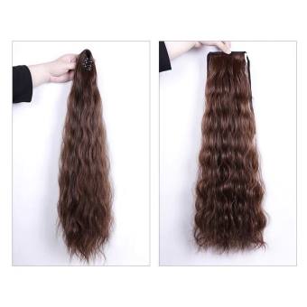 Tóc giả nữ buộc xù đuôi dài 60cm chất lì như tóc thật