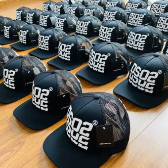 Mũ DSQ2 SUPER HOTTREND, Nón lưỡi trai DSQuared2 Vải KaKi Giày Dặn nam nữ unisex