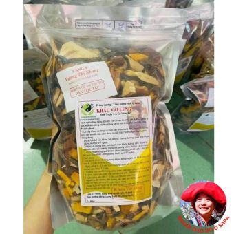 Kháu vài lèng (khấu vài lèng) chính hiệu 800g có chữ ký sống của lương y bài thuốc giúp dai như đỉa, khỏe như trâu rừng