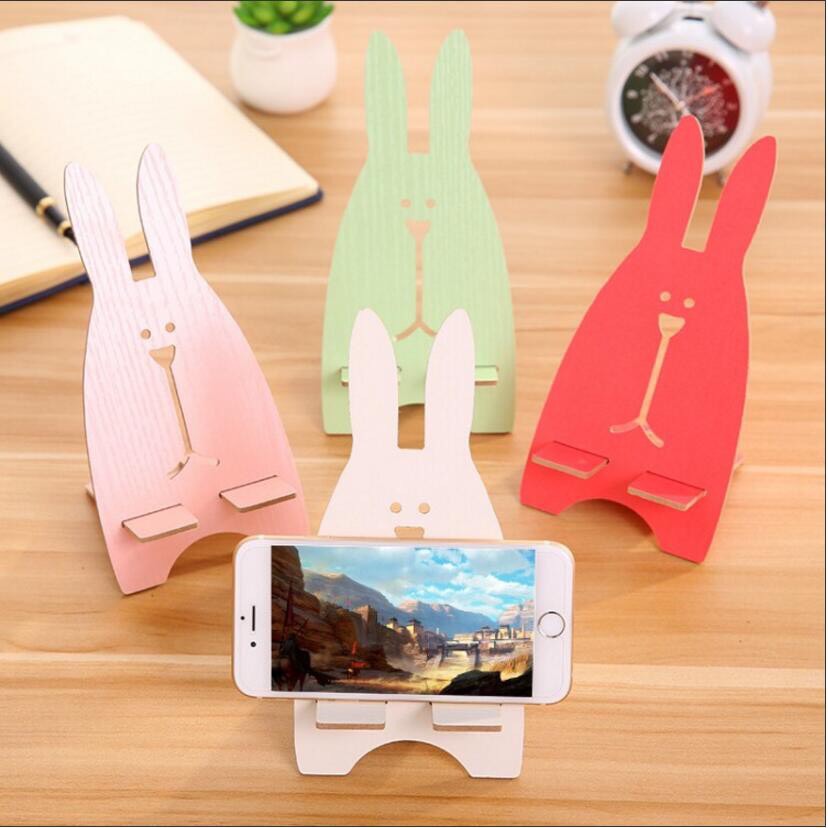 Giá đỡ điện thoại hình thỏ cute - màu ngẫu nhiên