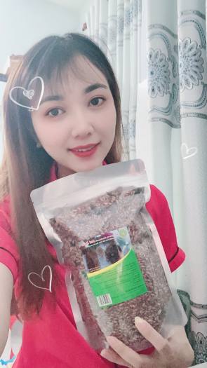 Cốm gạo lứt sấy rong biển bịch 500gr