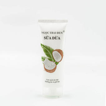 Sữa rửa mặt ngọc trai đen sữa dừa làm sạch da mặt dưỡng da và giữ âm 100ml