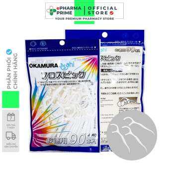 Tăm chỉ nha khoa Okamura Nhật Bản - Gói 90 cây
