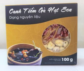 NGUYÊN LIỆU CANH TIỀM GÀ HẠT SEN [VN] HỒNG HÙNG TUẤN Braised Chicken Soup