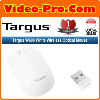 Targus W600 Black/White/Red/Blue Wireless Optical Mouse AMW600MY 1-Year Warranty (2)
