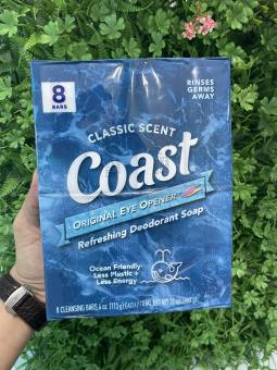 Lốc 8 cục xà bông Coast Mỹ