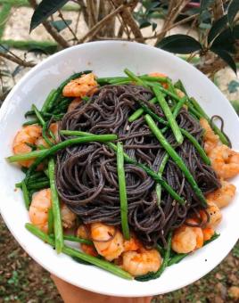 Bún gạo lứt đen dành cho người ăn kiêng, giảm cân, thực dưỡng, Eatclean & Heatthy - 500Gram