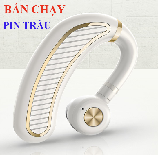 Tai nghe Bluetooth, tai nghe móc tai K21, pin 400mAh, âm thanh trầm ấm