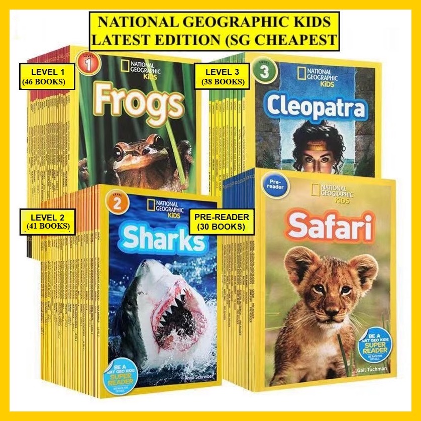 National Geographic Level 3 Reading Books - Science Picture Books