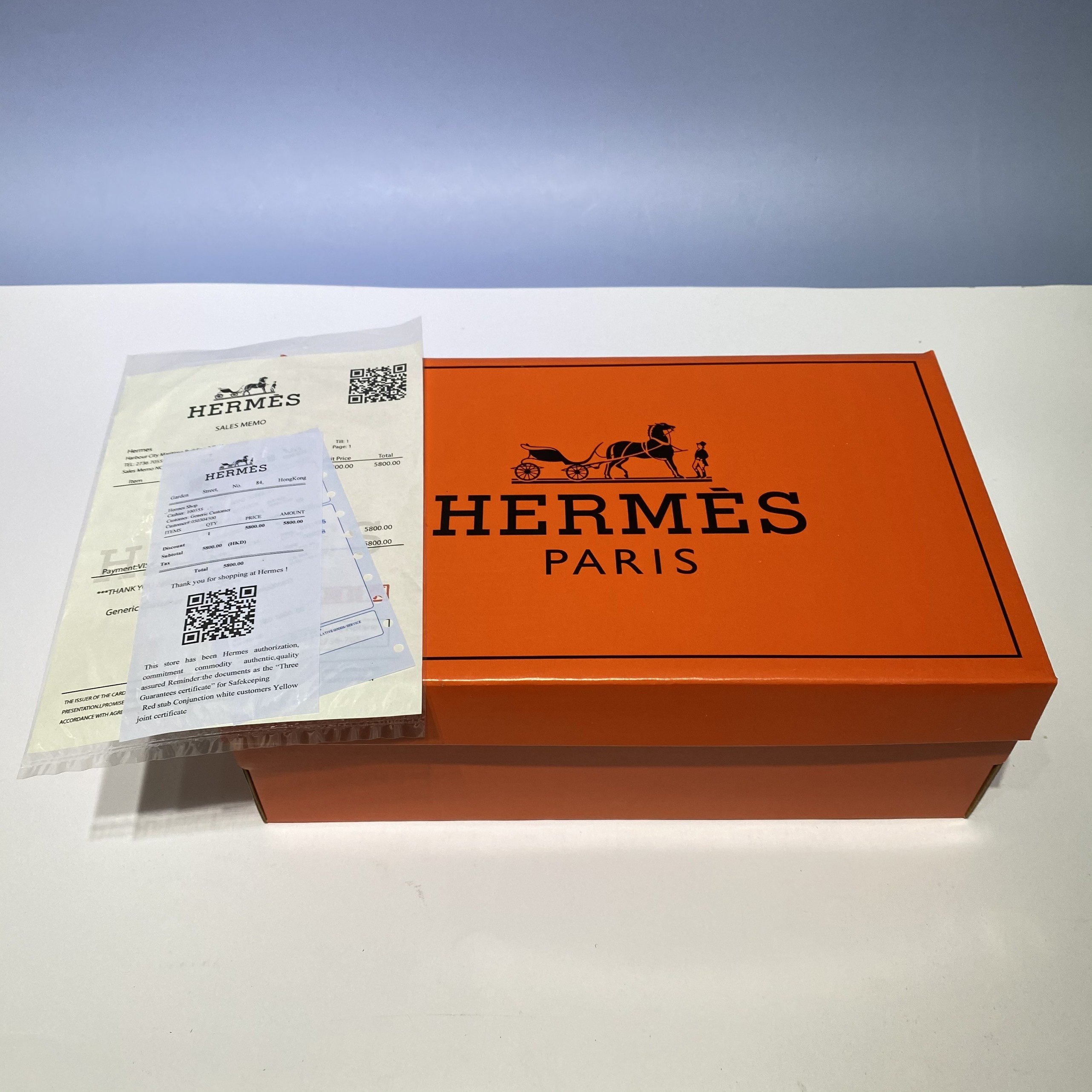 Hộp Giấy Carton đựng giày dép HM + Bill thẻ + Giấy gói Nhật xịn chuẩn Fullbox