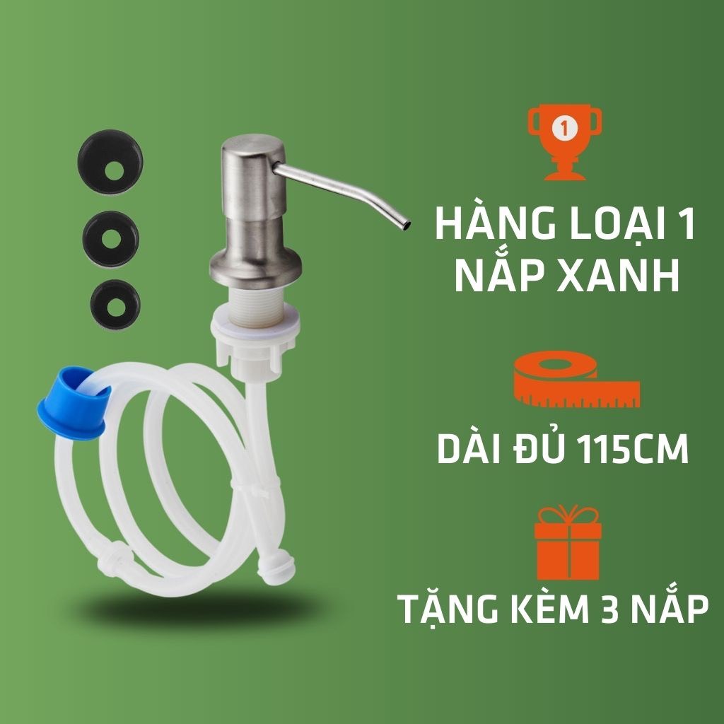Bộ Vòi Bơm Hút Nước Rửa Chén Gắn Bồn Rửa Dụng Cụ Bơm Hút Dầu Rửa Bát Với Ống Dẫn Silicone Dài 1,2m