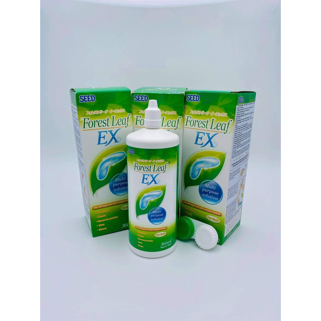 Nước ngâm lens seed forest leaf ex - 360ml