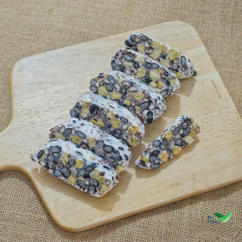 Tempeh 3 Loại Đậu (Mixed Tempeh): Đậu Gà, Đậu Đen, Đậu Đỏ - 500gr / Có Ship Tỉnh, Chỉ Ship Tươi HCM