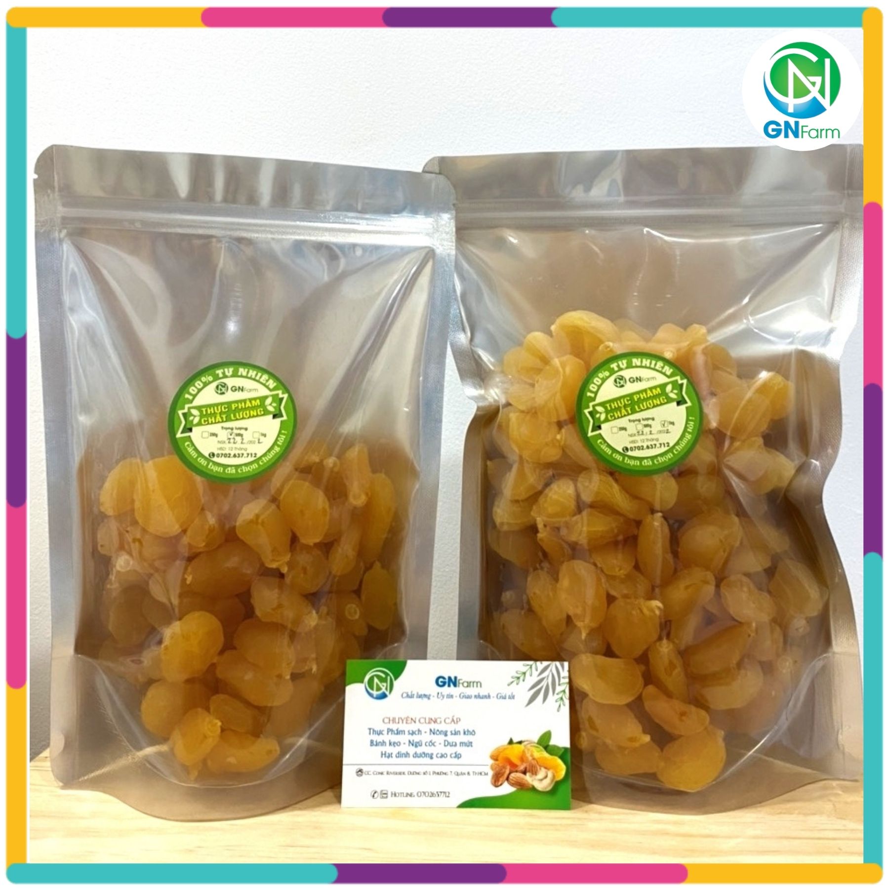 Mứt Đào Vàng Ô Mai Đào Giòn Chua Ngọt Thơm Ngon - Túi 1kg