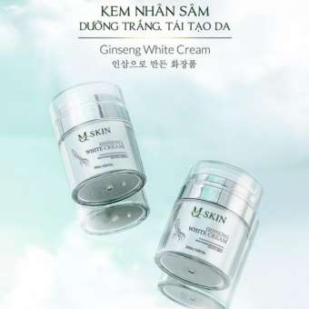 Kem face nhân sâm MQ Skin dưỡng da phục hồi da sau tái tạo trắng min da căng bóng mỹ phẩm MQSKIN chính hãng 30g