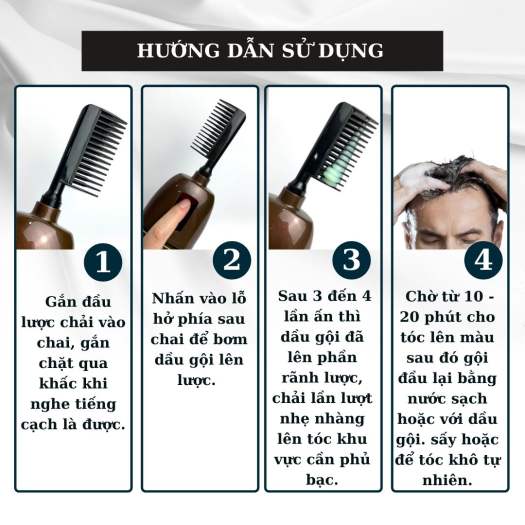 Dầu Gội Phủ Bạc Dego Pharma