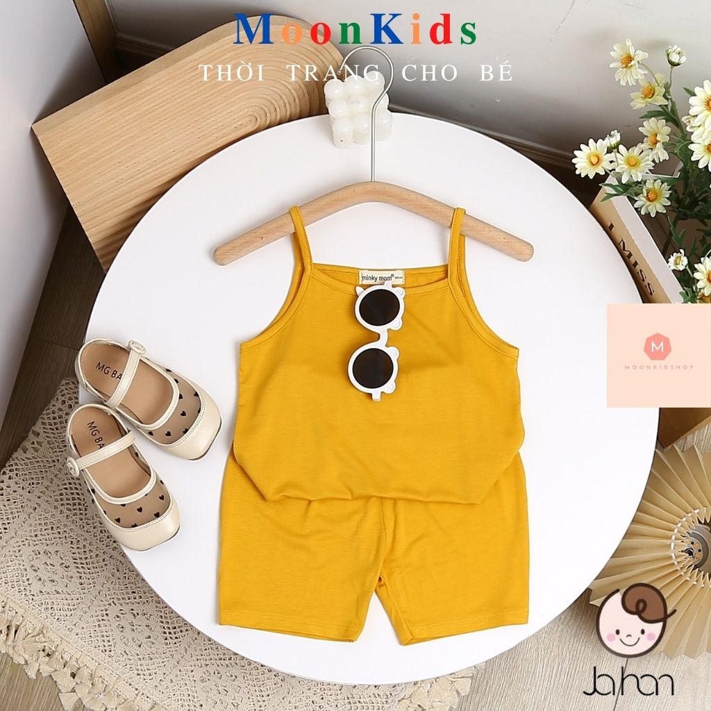 Bộ Hai Dây Cho Bé Gái Từ 6-18kg,áo hai dây bé gái,đồ 2 dây bé gái,bộ thun lạnh hai dây,quần áo trẻ em,bộ quần áo bé gái,bộ 2 dây cho bé gái,đồ bộ hai dây cho bé,bộ đồ bé gái 3 tuổi,đồ hè cho bé gái,quần áo hai dây bé
