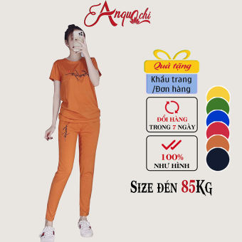 Đồ bộ mặc nhà nữ, bộ mặc nhà nữ đồ mặc nhà đẹp giá rẻ, đồ bộ nữ đồ mặc nhà trung niên chất thun mềm mại A049 - Anquachi