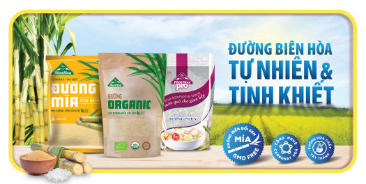 Đường Phèn Vàng Thiên Nhiên Biên Hòa 500g/túi