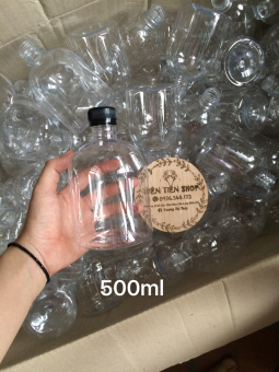 Chai nhựa 500ml đựng trà sữa