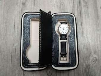 Hộp Da Đựng Đồng Hồ Du Lịch 2 ngăn