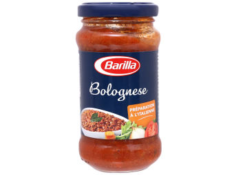 Sốt Mỳ Ý cà chua thịt bò băm, Rau củ quả hiệu Barilla loại 200g
