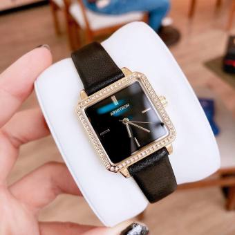 Armitron  mặt vuông cá tính , thiết kế tone đen sang chảnh