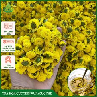 Trà Hoa Cúc Tiến Vua Sấy Khô Nguyên Bông 100gr Hoa Cúc Chi Ngủ Ngon, Sáng Mắt, Thanh Nhiệt, Giải Độc