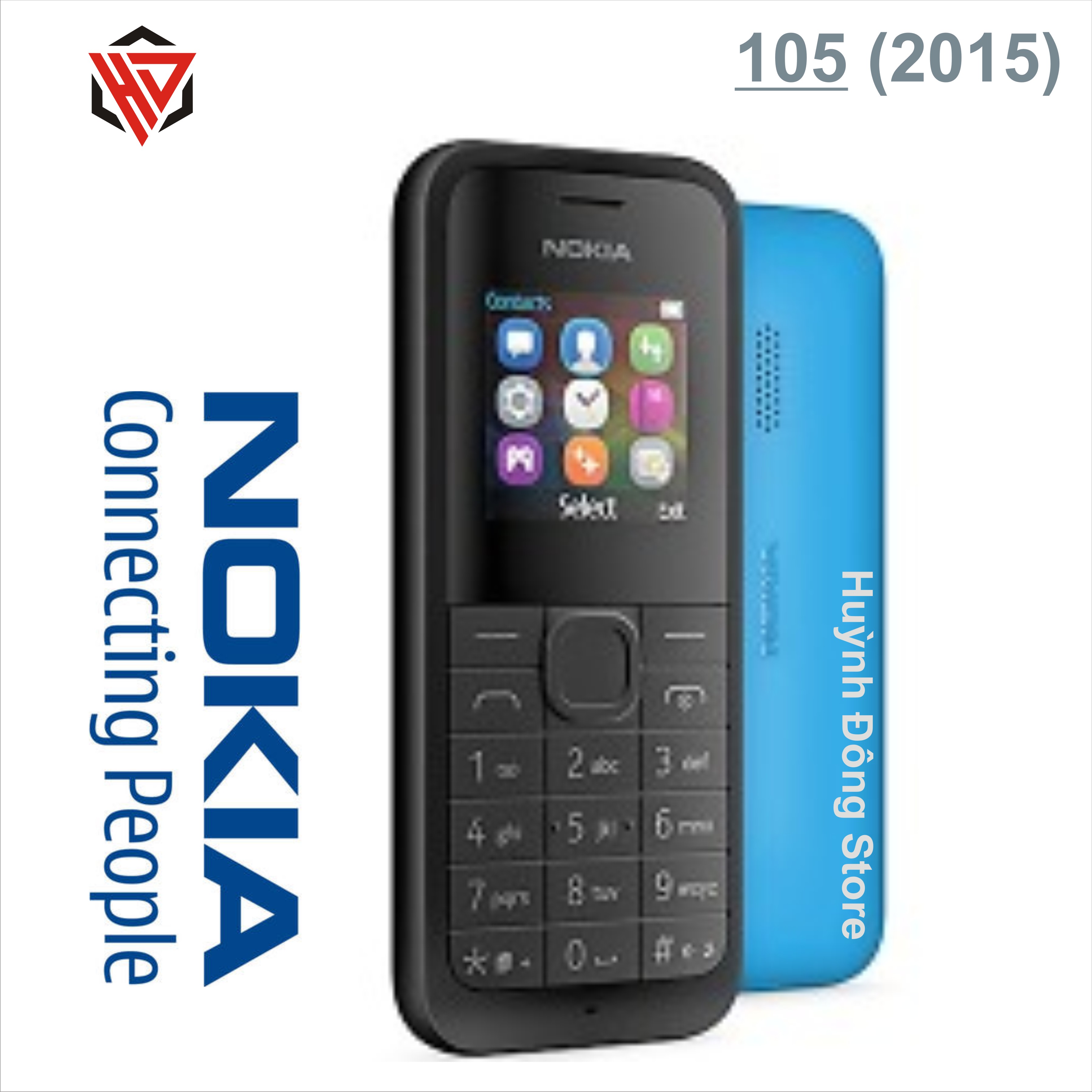 Điên thoại nokia 105 chính hãng đủ bộ có pin và sạc