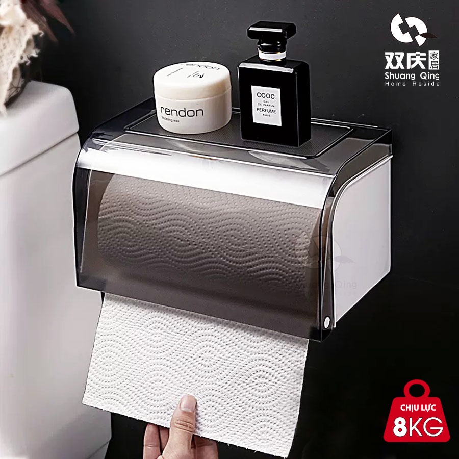Hộp đựng khăn giấy dán tường  Shuang Qing Home Reside Cho Nhà Vệ Sinh, Phòng Tắm SQ-5099