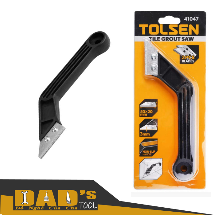 Dao cạo ron gạch 50x20x1mm - tolsen 41047