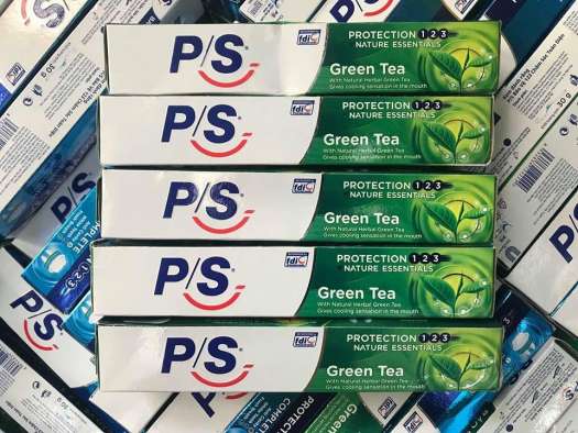 Combo 10 Tuýp Kem đánh răng P/S Trà Xanh 30g