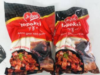 1KG BÁNH GẠO TOPOKKI TRUYỀN THỐNG JoFood ( chưa kèm sốt)