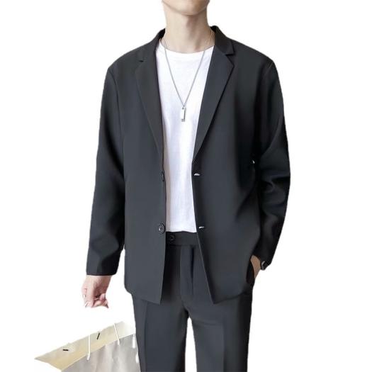 Áo khoác blazer nam form rộng hàn quốc màu đen, kem 2 khuy cài - BL01 - Mua  xe | 2Bánh.vn