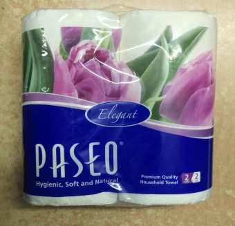 Khăn giấy bếp Paseo 2 cuộn trơn