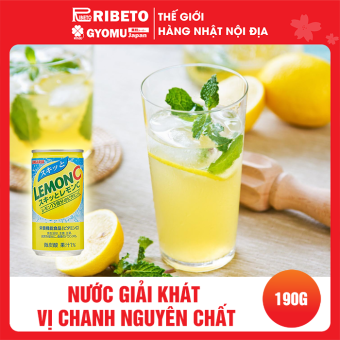Nước giải khát vị chanh nguyên chất 190g