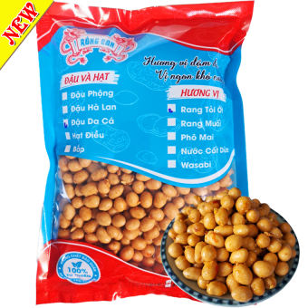 0,5Kg Đậu Phộng Da Cá Tỏi Ớt  Rồng Con - Đồ ăn vặt, đậu và hạt, đồ ăn chế biến sẵn, món ngon nhà làm