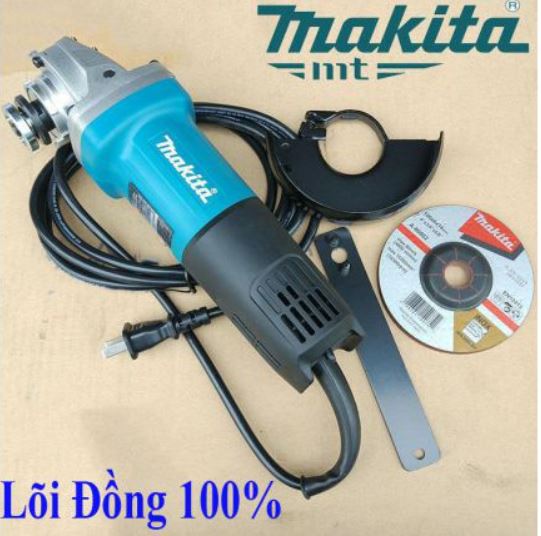 Máy mài góc cầm tay makita - 100% đồng - máy cắt sắt, tường, gỗ - bảo hành toàn quốc - hàng loại 1 giá rẻ chất lượng uy tín