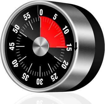 Đồng Hồ Bấm Giờ Trực Quan 60 Phút, Đồng Hồ Đếm Ngược Cơ Học Đồng Hồ Bấm Giờ Nhà Bếp, Đồng Hồ Dạy Học Trong Lớp Để Giảng Dạy, Họp Mặt, Nấu Ăn, Làm Việc