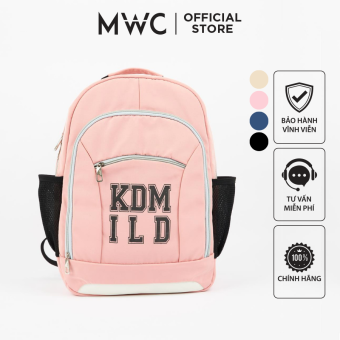 BALO MWC 1164 - Balo Nam Nữ Phong Cách Basic Cao Cấp Chất Vải Mềm Mịn, Đa Năng Đi Học , Đi Chơi Chống Sock, Chống Nước Thời Trang