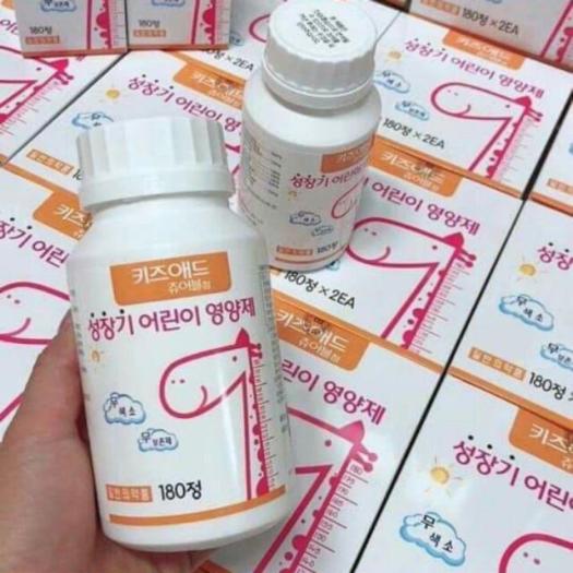 Canxi tăng chiều cao hàn quốc hộp 360 viên Kẹo ngậm Canxi tăng chiều cao cho bé