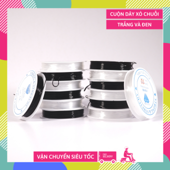 Cuộn dây xỏ chuỗi hạt trơn vòng tay cước xâu chuỗi hạt siêu bền - Nhiều màu