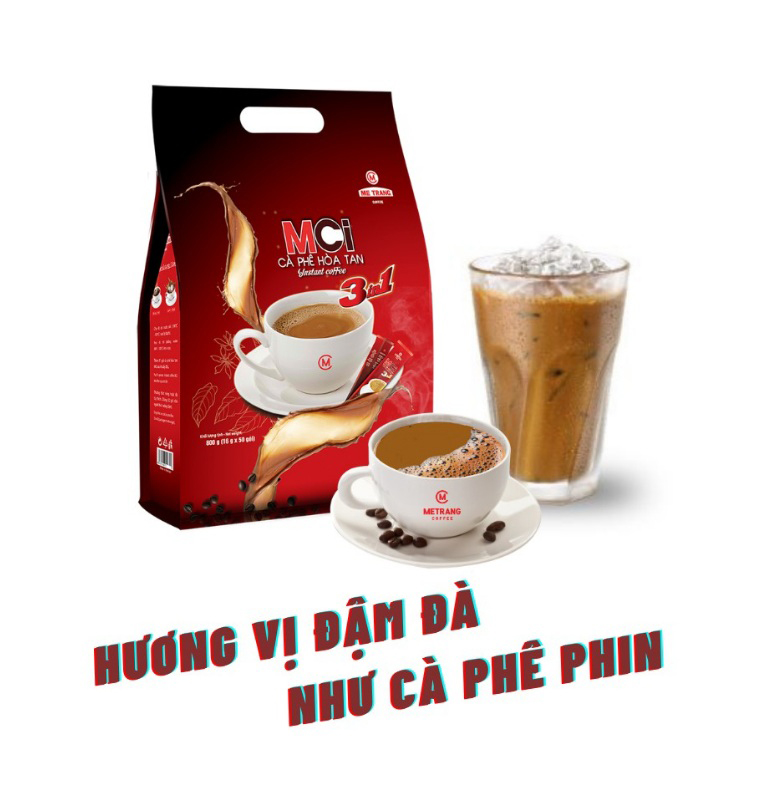 Cà phê mê trang hòa tan sữa 3in1 -