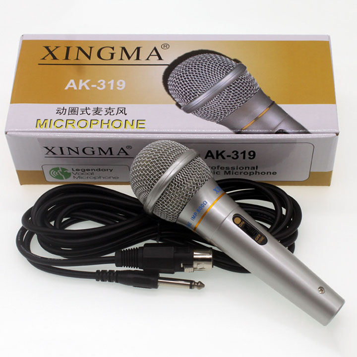 Micro hát karaoke xigma ak-319 có dây