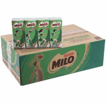 Thùng sữa milo lúa mạch 48 hộp 180ml có đường
