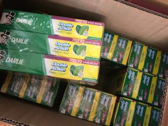 Hộp (2 tuýt) Kem đánh răng Darlie Thái Lan 150g/tuýp hương bạc hà