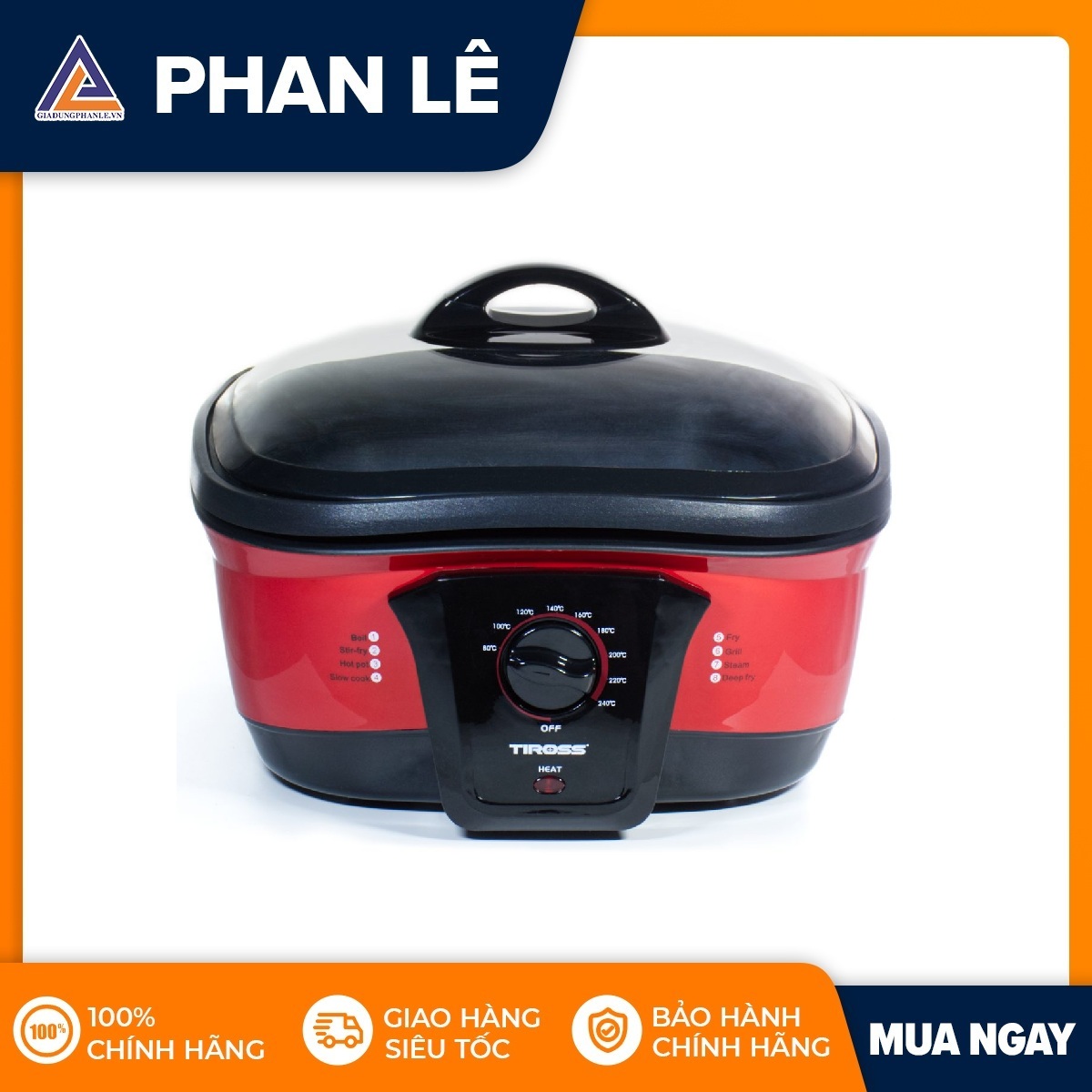 Nồi nấu đa năng tiross ts9022