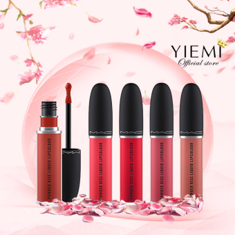 Son Mac chính hãng powder kiss liquid lipcolour , son kem Mac lì lâu trôi Lipstick , son Mac kem 5ml