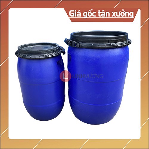 Thùng phi nhựa 50l - hàng đã qua sử dụng 90%