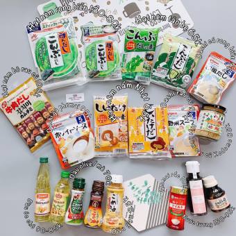 Gia Vị Ăn Dặm Cho Bé Shopmegold1 , Gia Vị Ăn Dặm Dầu Ăn Hạt Nêm Nước Mắm Cho Bé Từ 6Tháng Tuổi